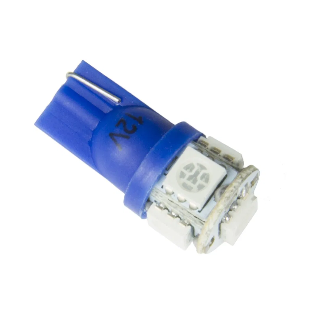 3286 – AUTO METER Instrument Panel Light Bulb - LED, Replaces 161/ 193/ 194/ 168 Style Wedge Base Bulbs Blue Single